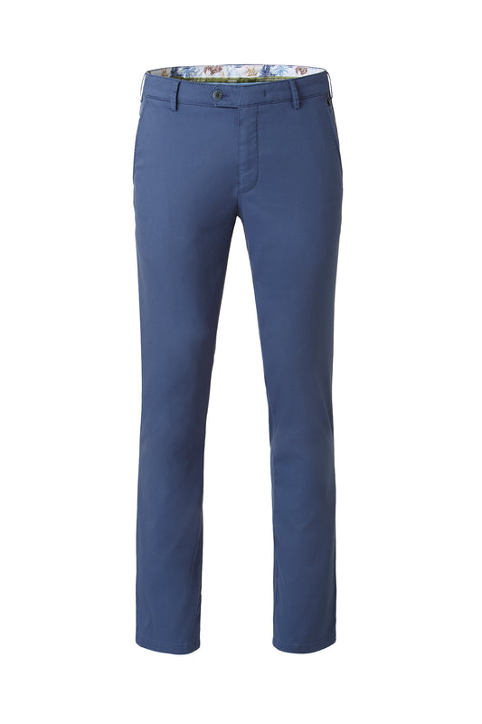 Meyer Roma Cotton Trouser 34L Blue