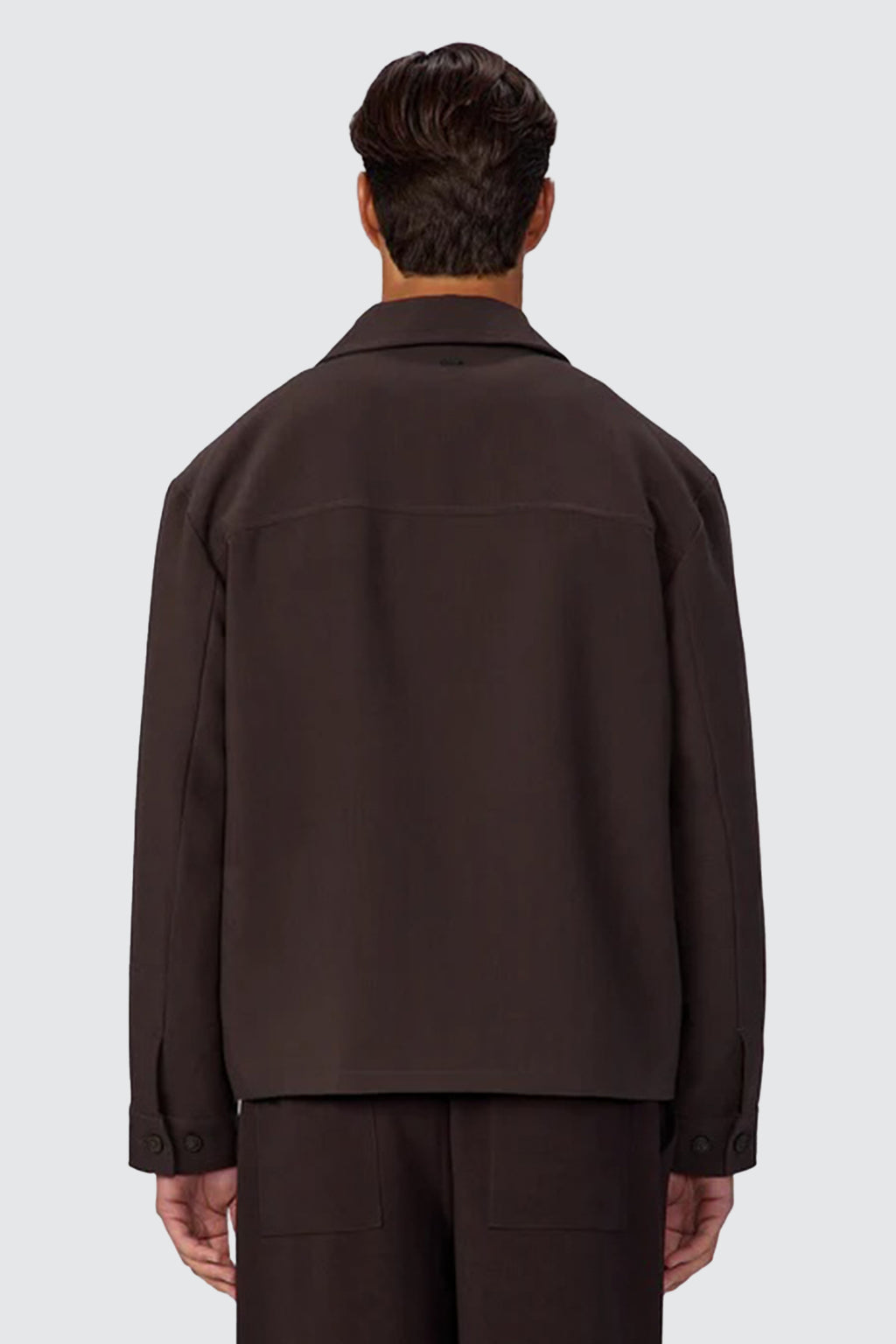 Industrie The Light Weight Lusso Jacket Dark Aubergine