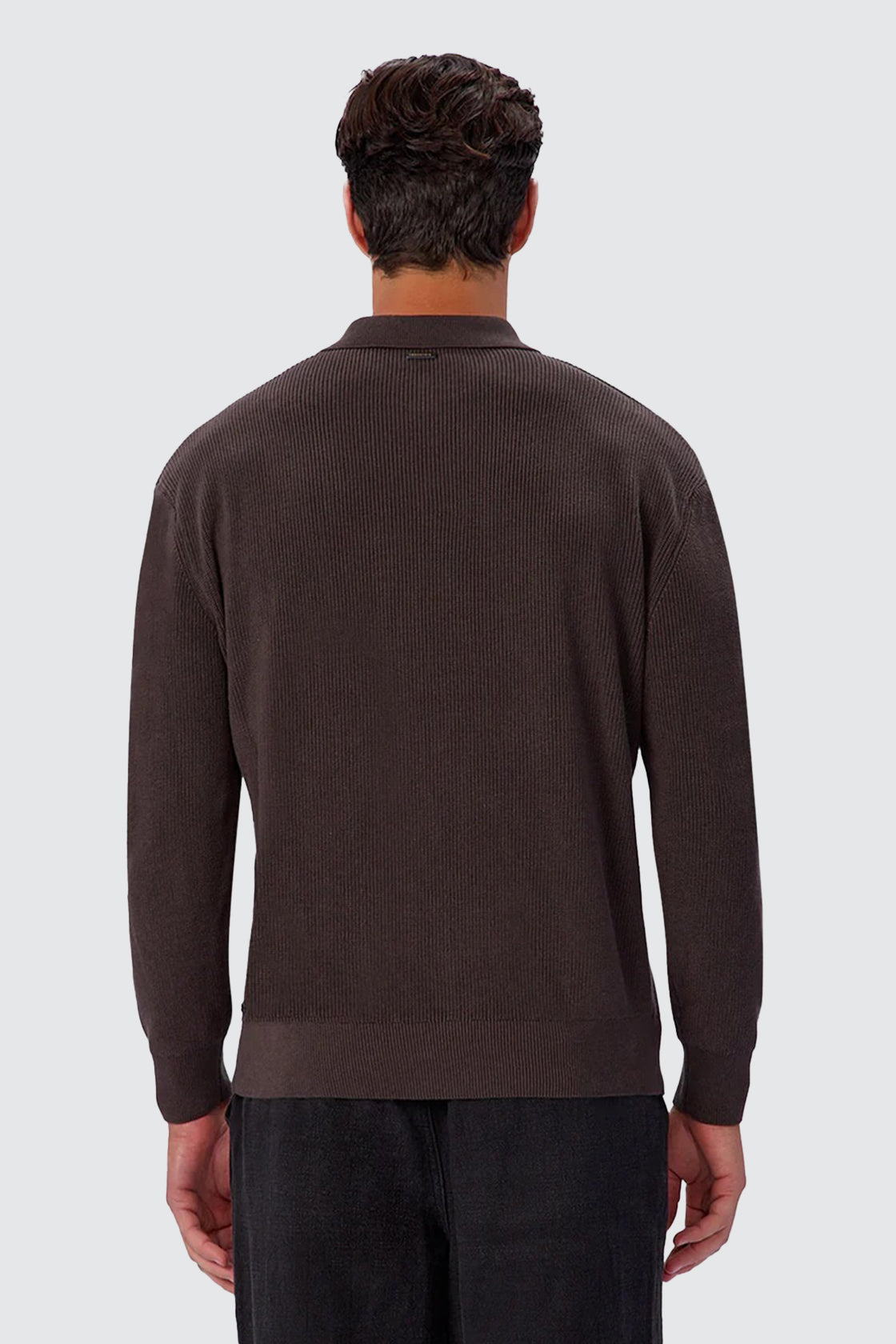 Industrie The New England Polo Knit New Brown