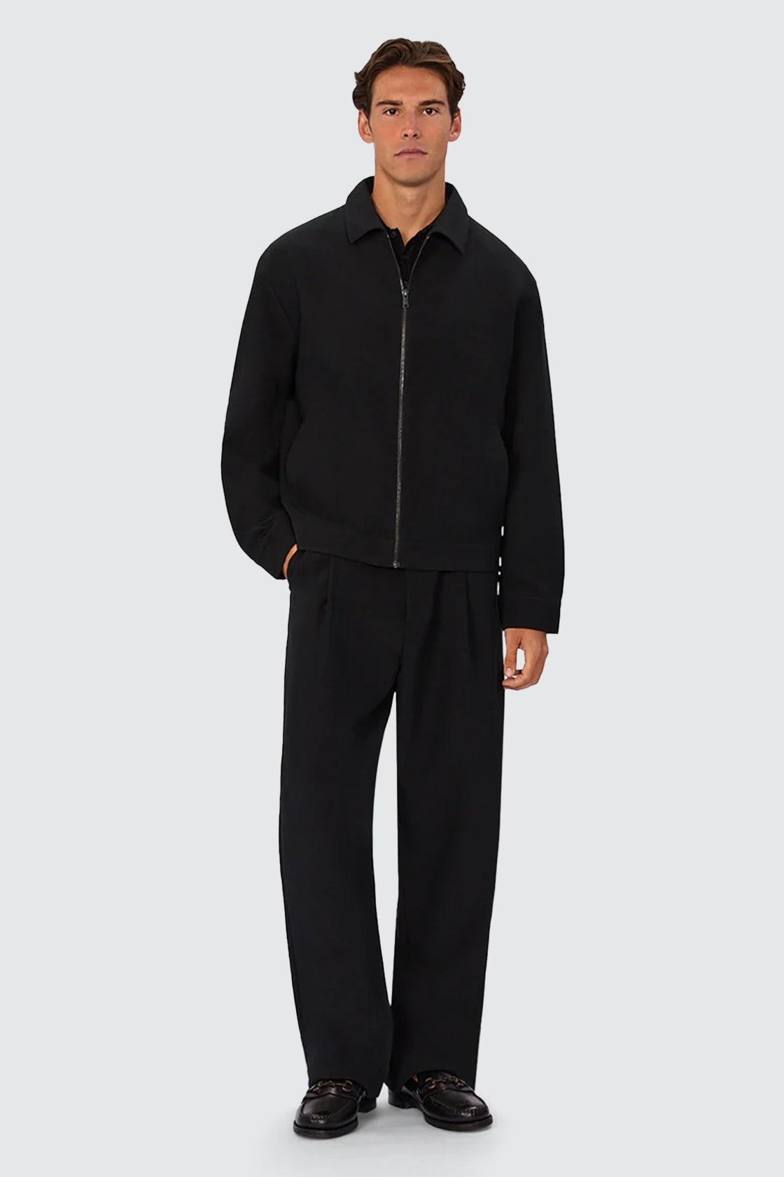 Industrie The Light Weight Classic Fit Lusso Pant Black