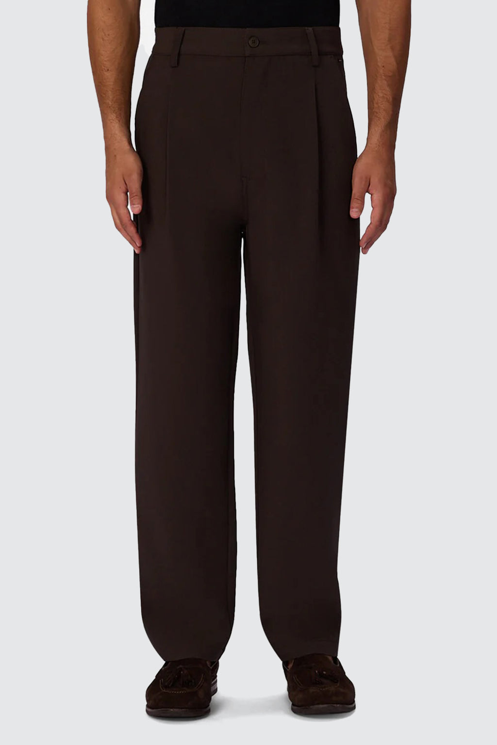 Industrie The Light Weight Classic Fit Lusso Pant Dark Aubergine