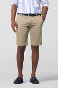Meyer B-Palma Chino Bermuda Shorts Taupe