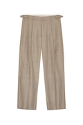 NN.07 10027 Kay Tweed Trouser 32L Khaki Melange