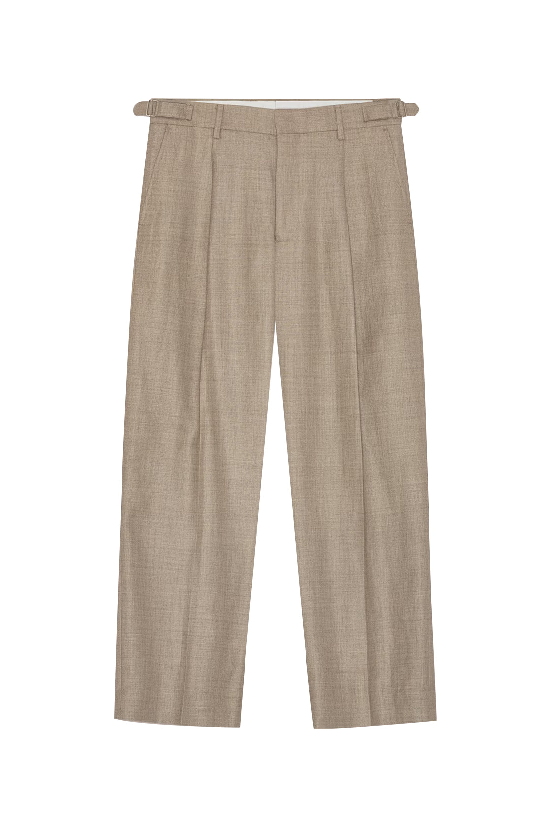 NN.07 10027 Kay Tweed Trouser 32L Khaki Melange