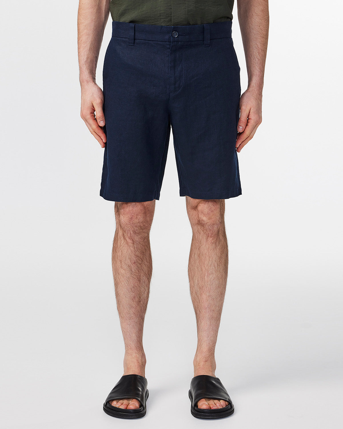 NN.07 Crown 1454 Shorts Navy Blue