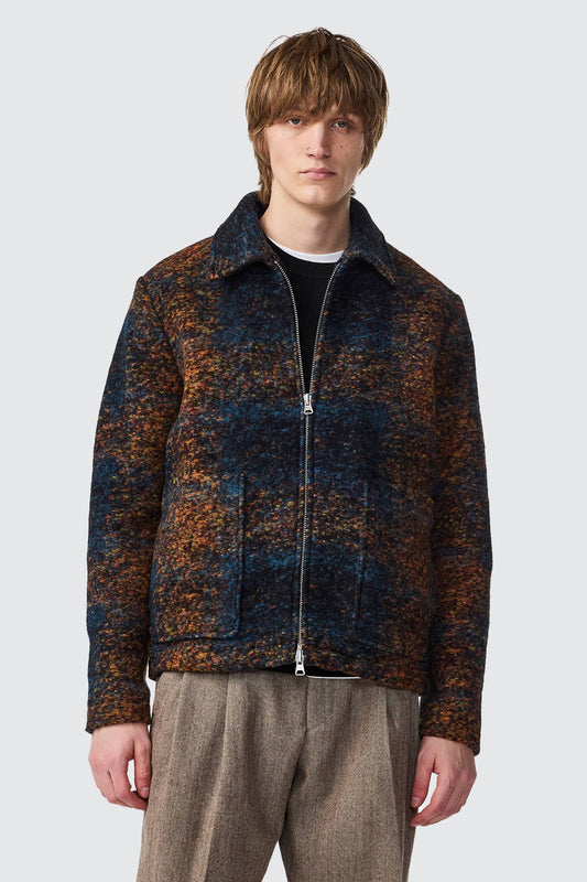 NN07 Gael 8267 Heavyweight Jacket Blue Multi