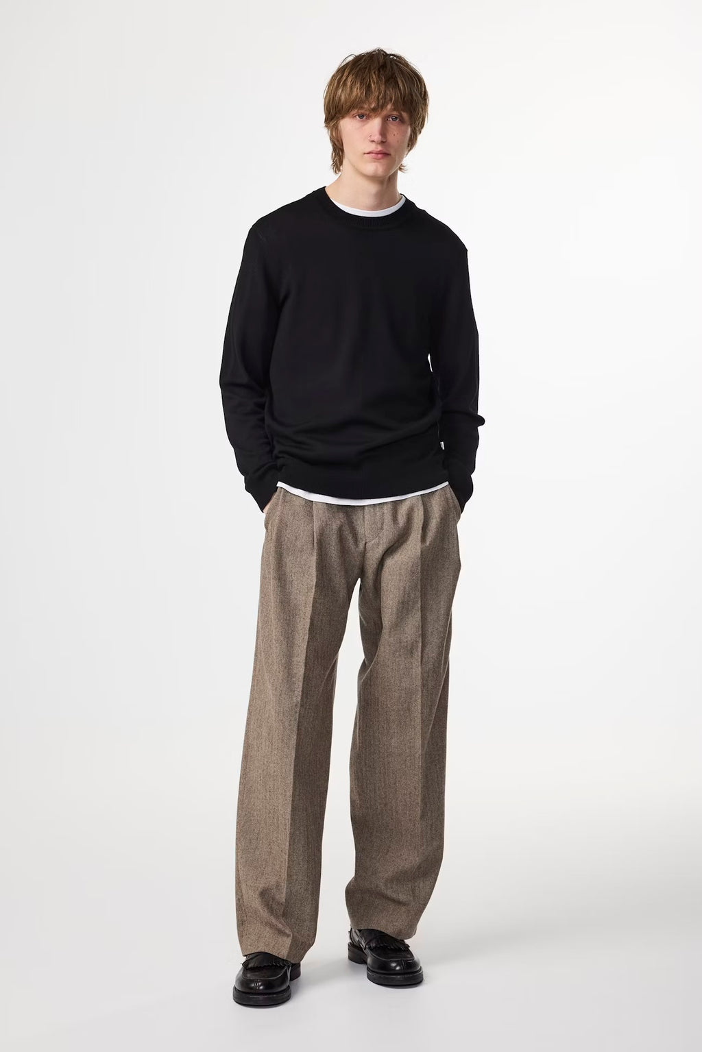 NN07 Ted Pullover Black