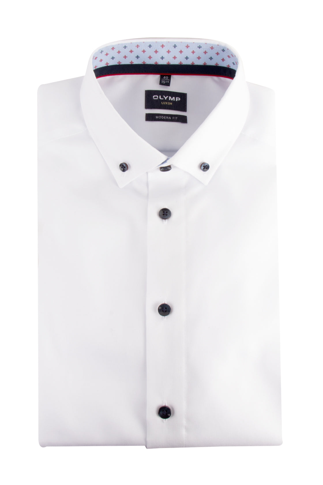 Olymp Luxor Mod Fit LS Shirt White