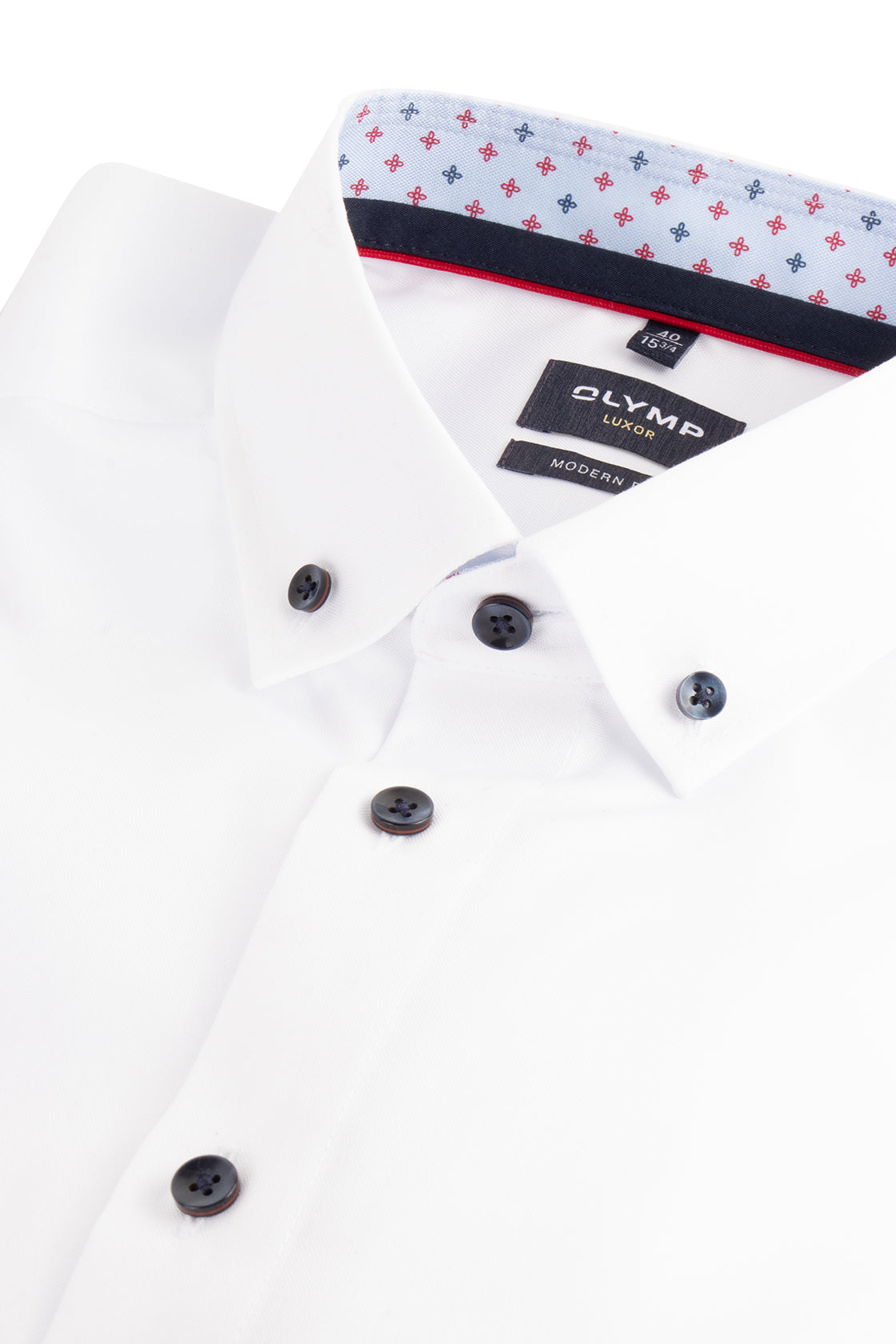 Olymp Luxor Mod Fit LS Shirt White