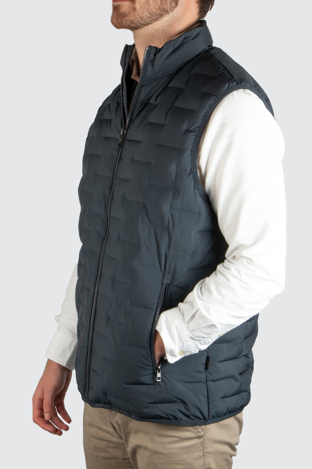 Bugatti Padded Vest Blue