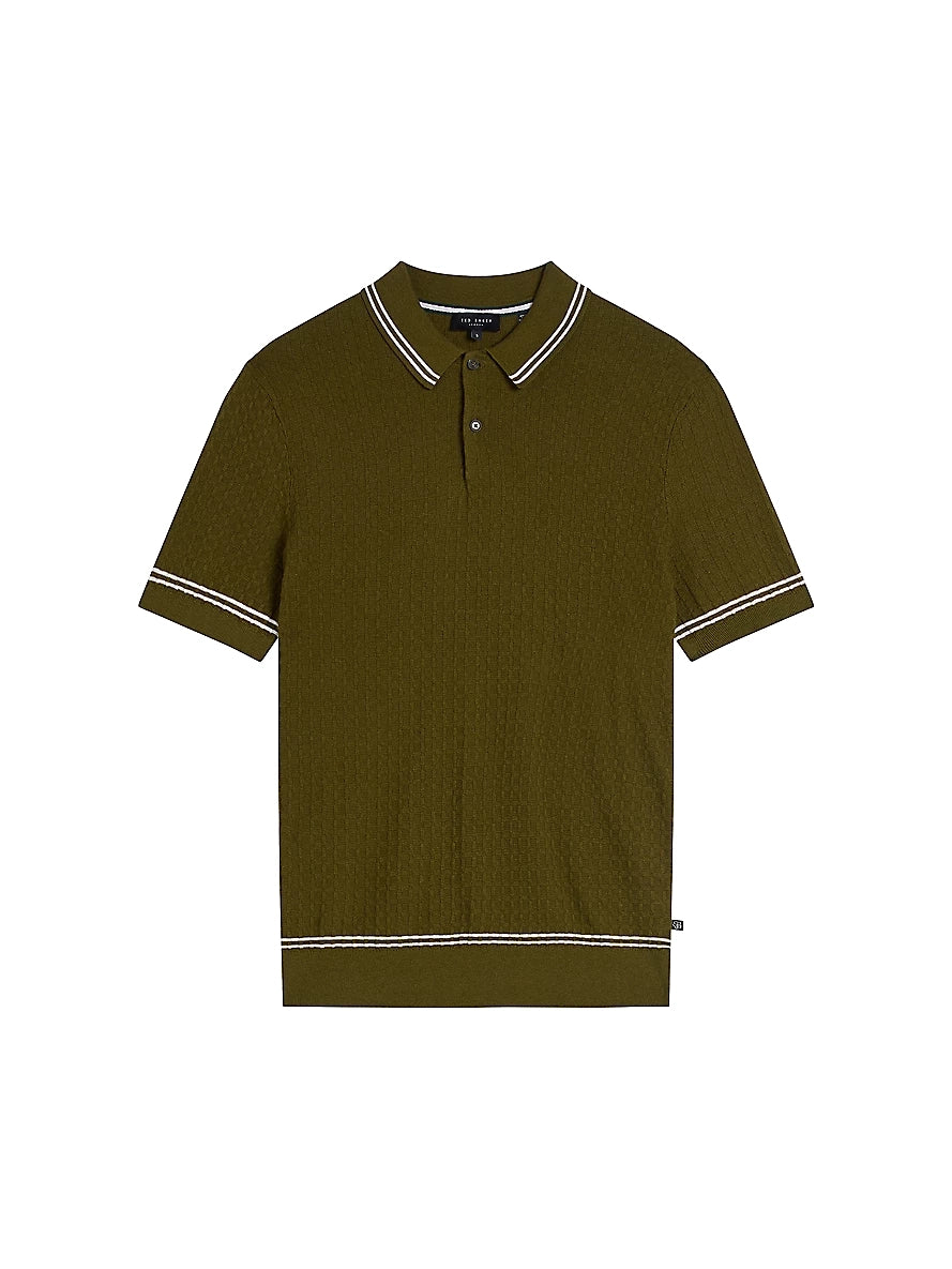 Ted Baker Maytain SS Polo Olive