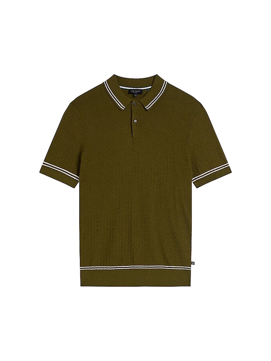 Ted Baker Maytain SS Polo Olive