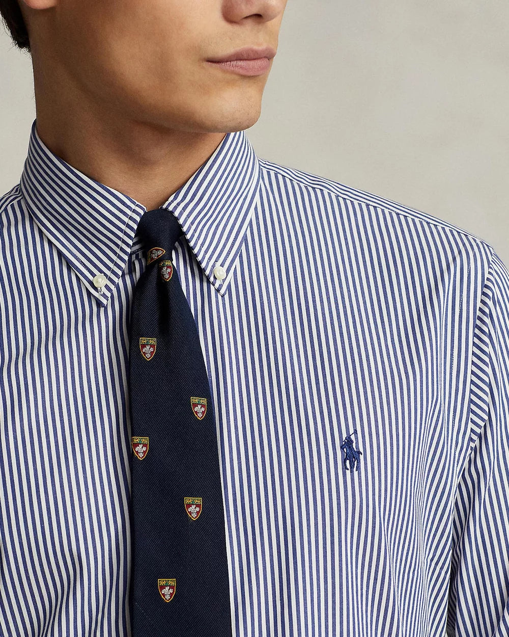 Ralph Lauren Custom Fit Poplin Stripe Shirt