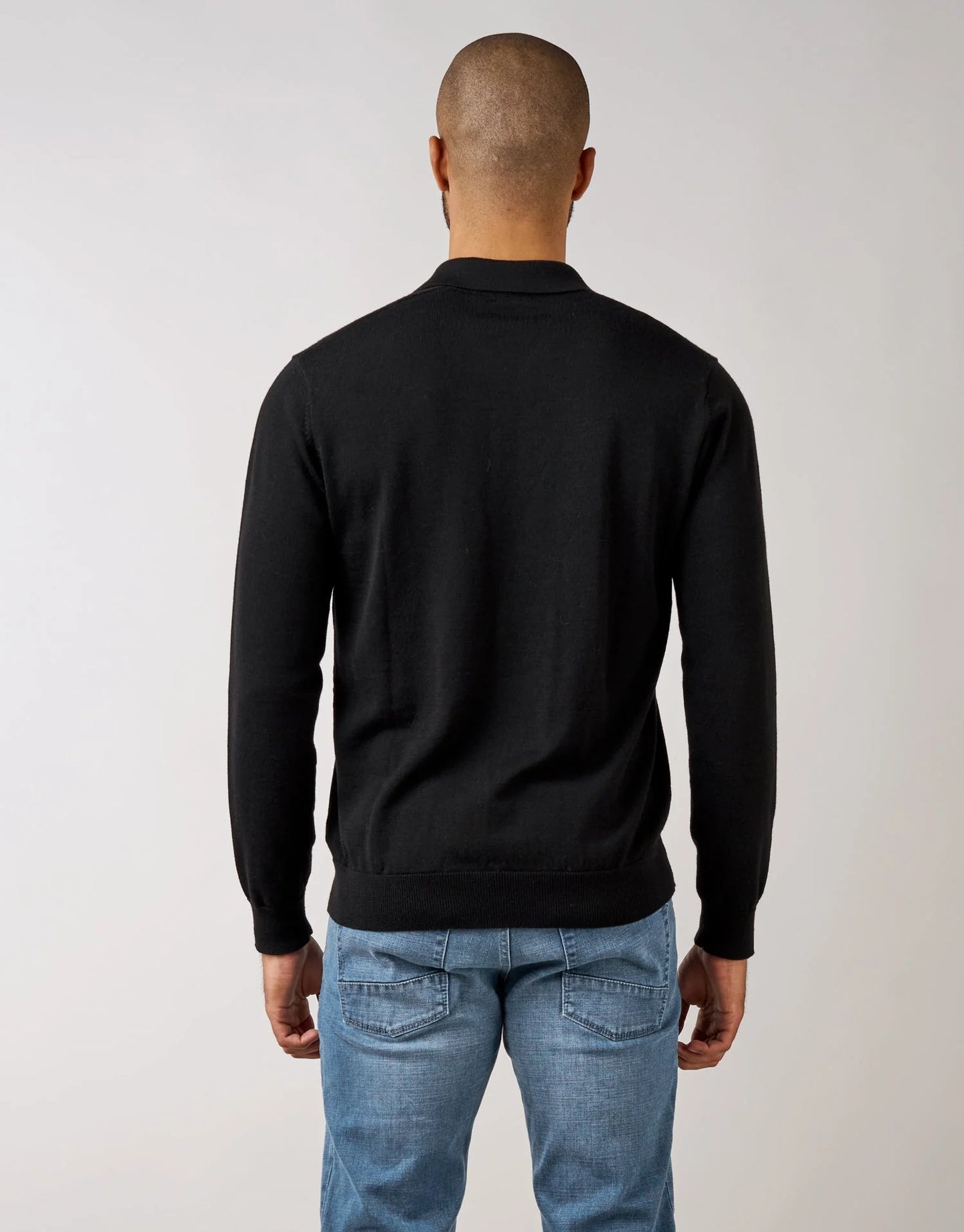 Rembrandt Owaka Merino Polo Black