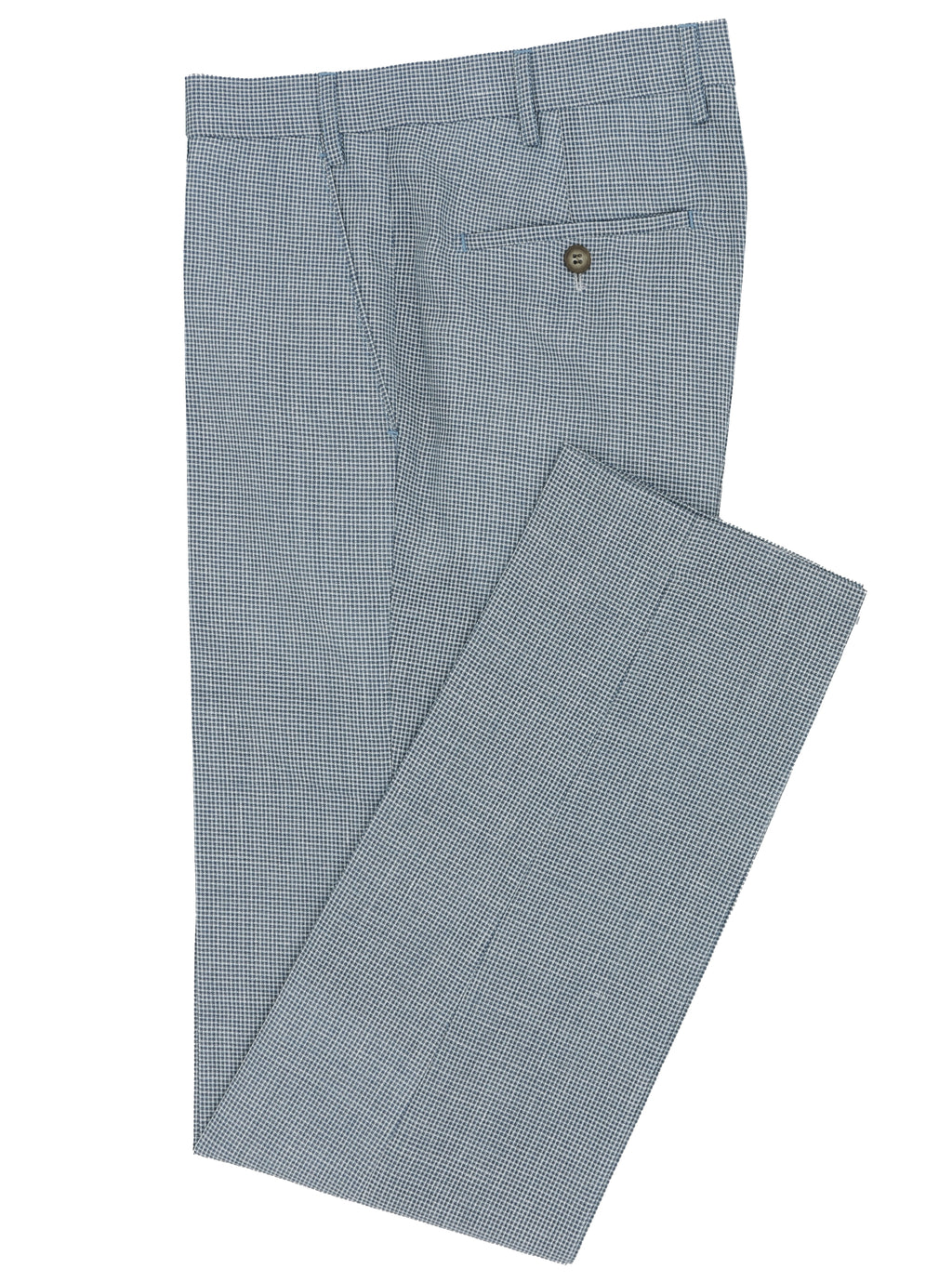 Routleys AE Suit Light Blue Check