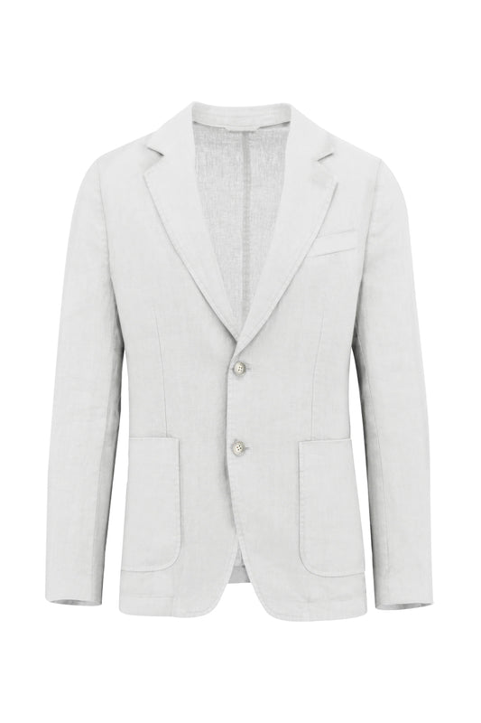 Routleys MI Linen Jacket White