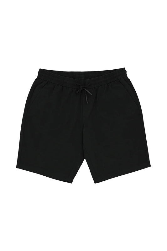 Daniel Hechter Max Linen Look Stretch Short Black