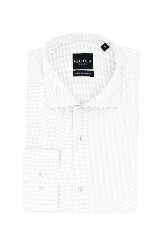 Daniel Hechter Jacque Texture Business Shirt White