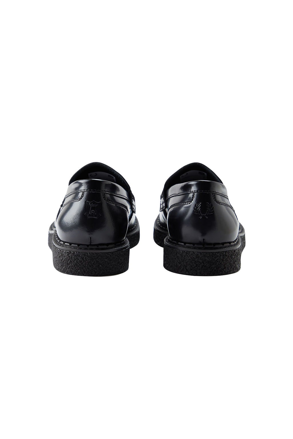 Fred Perry GC X FP Penny Loafer Lea Black