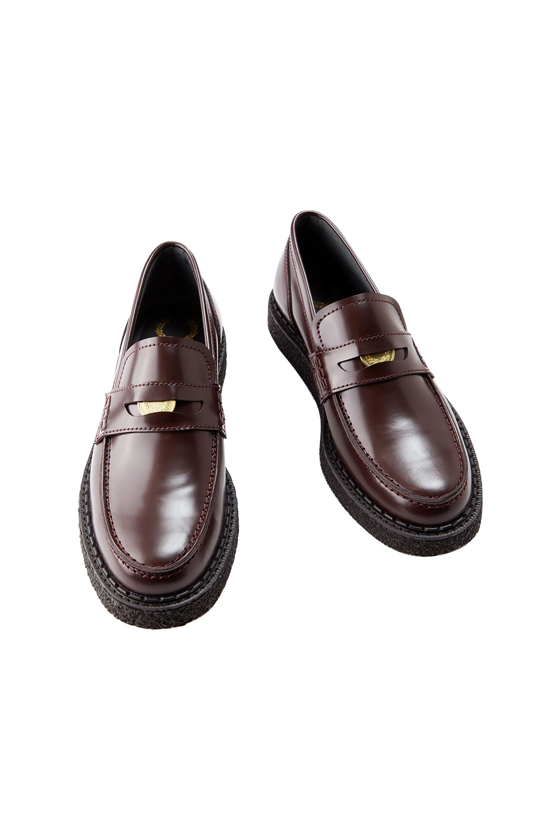 Fred Perry GC X FP Penny Loafer Lea Oxblood