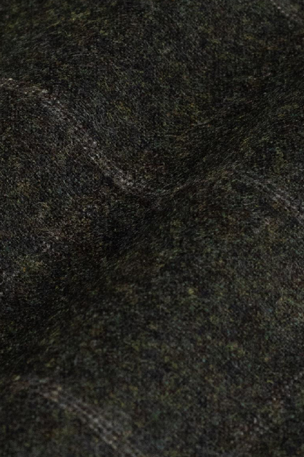 Routleys E Check Flannel Trouser Dark Green