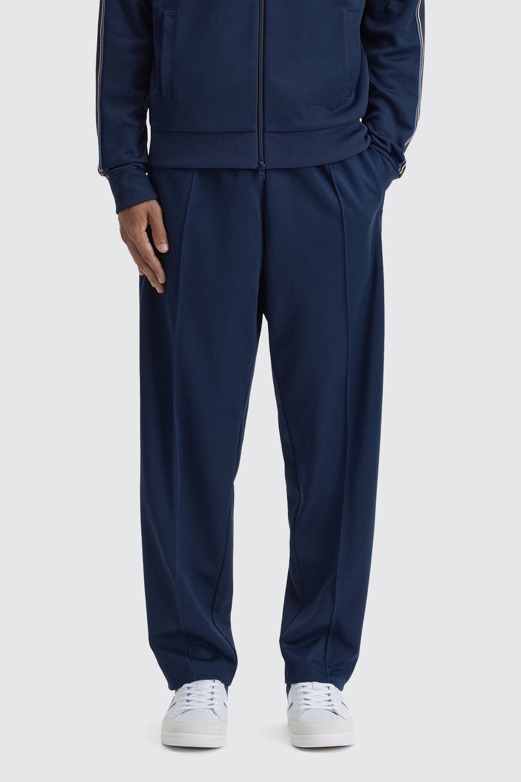 Fred Perry Tramline Tape Track Pant Tennis Blue