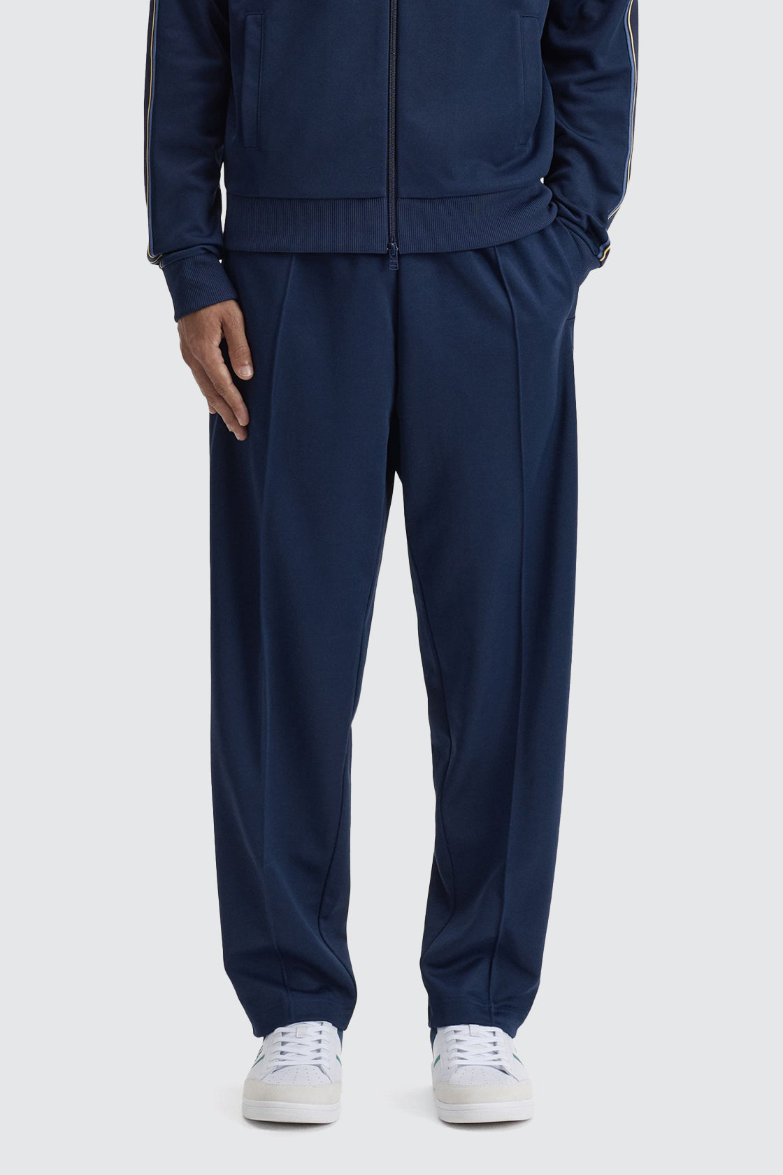 Fred Perry Tramline Tape Track Pant Tennis Blue