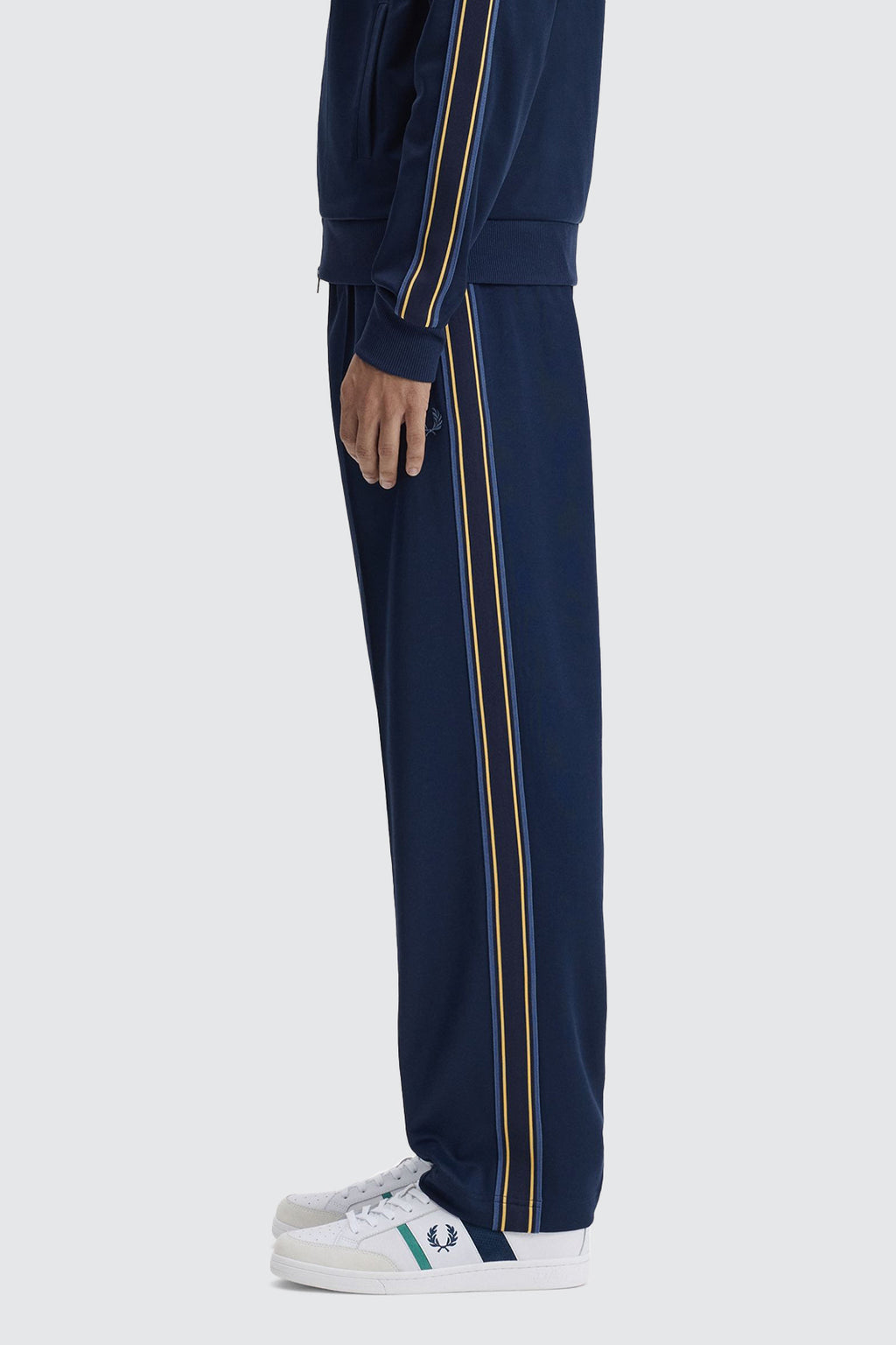 Fred Perry Tramline Tape Track Pant Tennis Blue