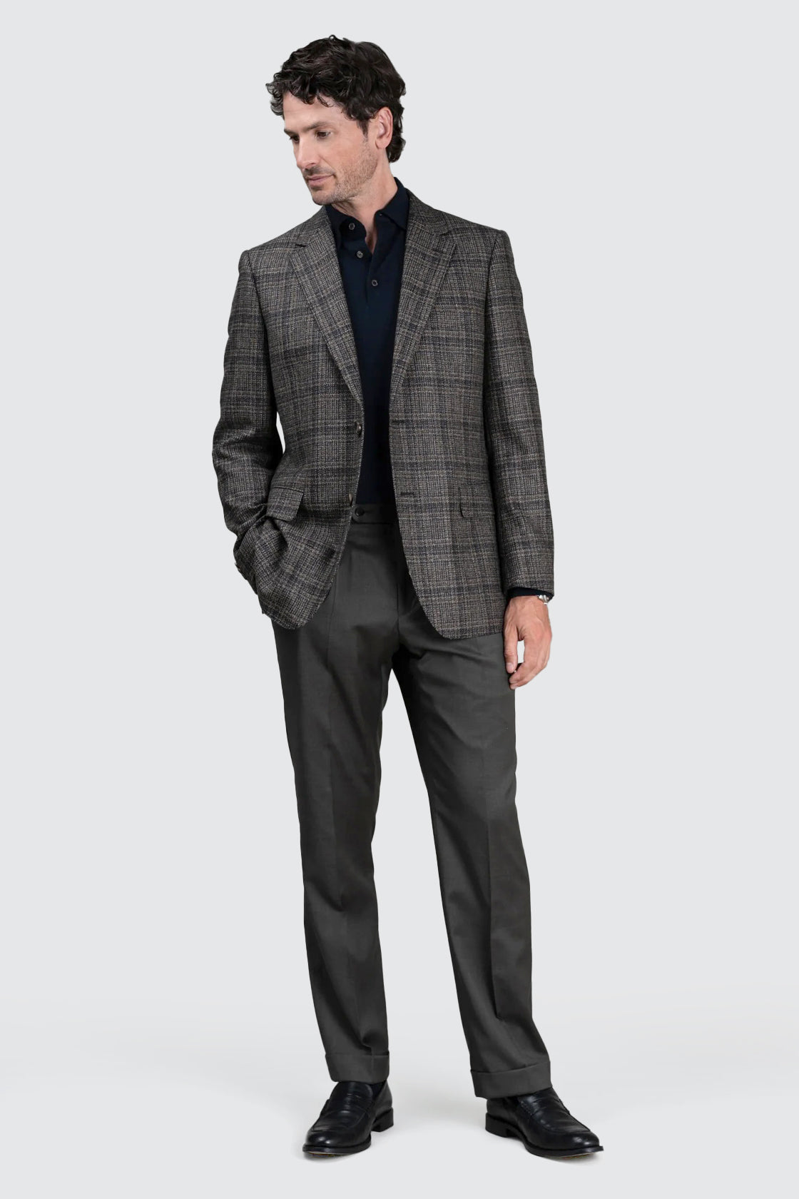 Routleys E Twill Suit Trouser Green