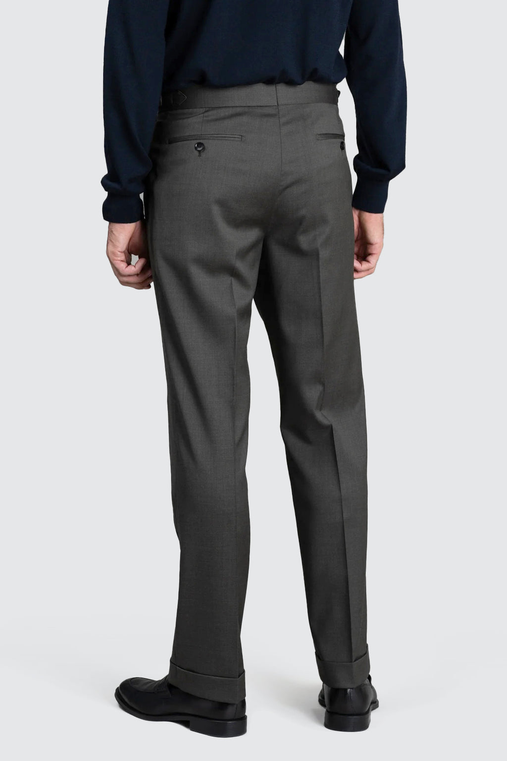 Routleys E Twill Suit Trouser Green