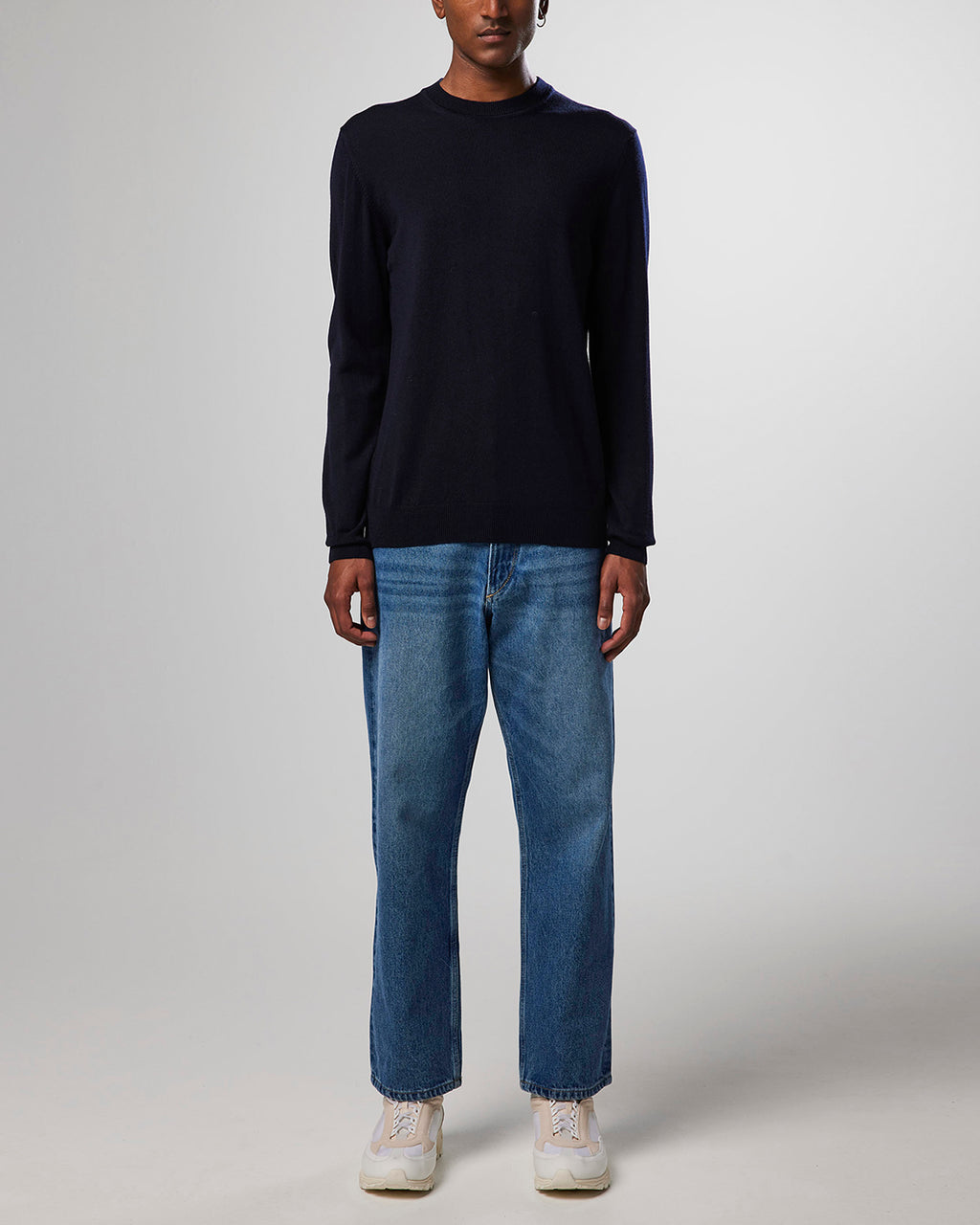 NN07 Ted 6328 Merino Pullover Navy