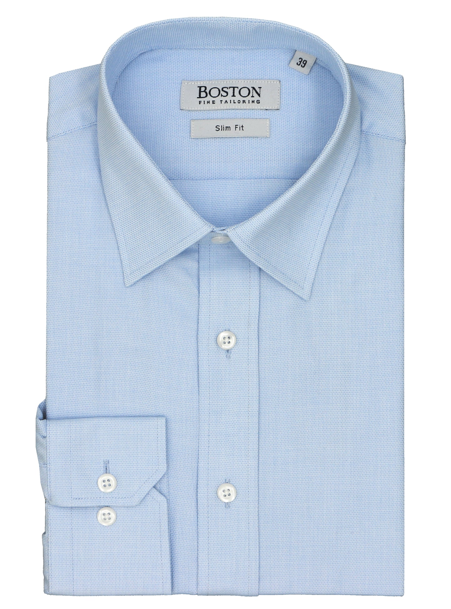 Boston Liberty Business LS Shirt Blue