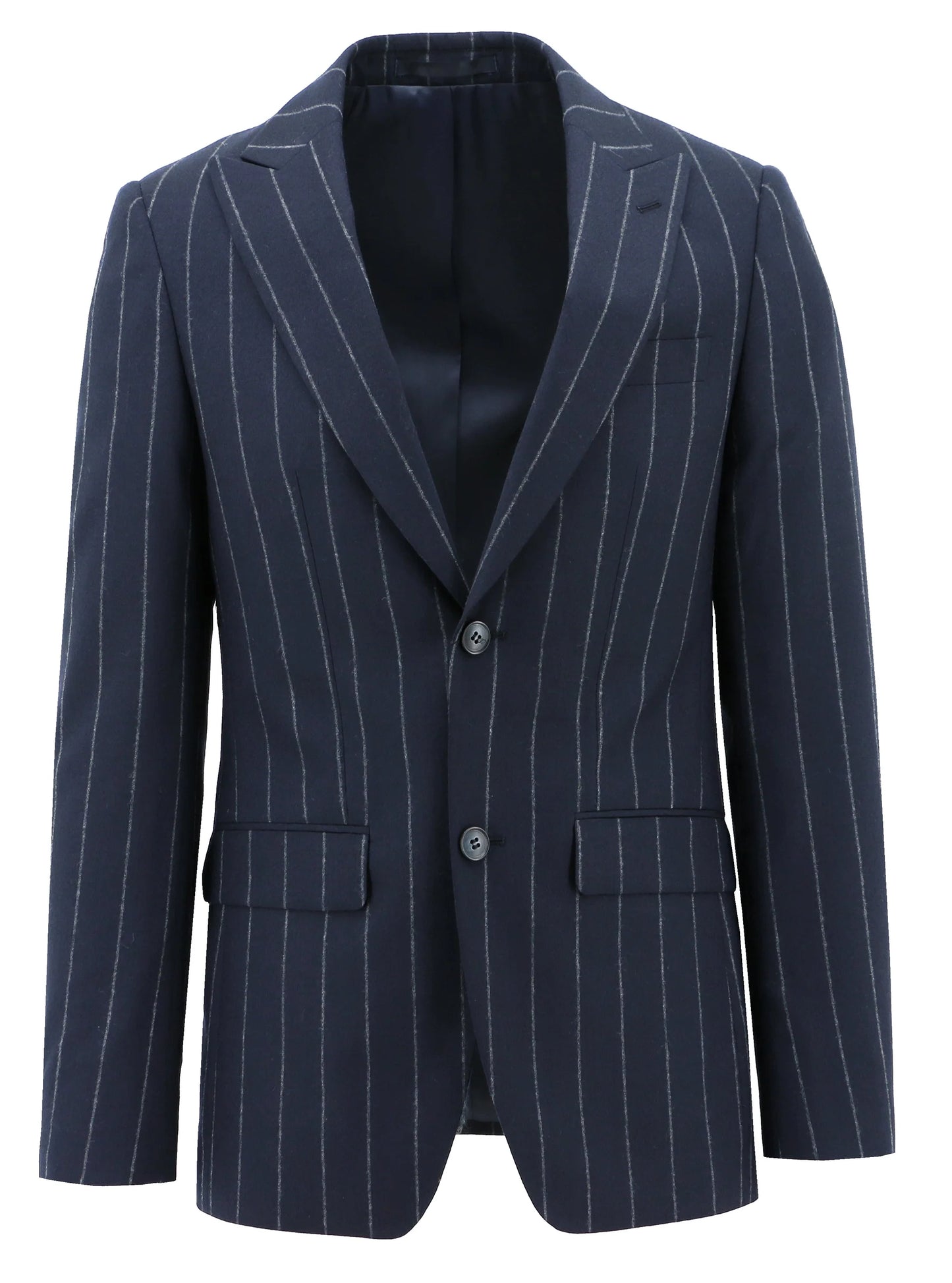 Routleys AE Pinstripe Suit Blue