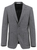 Routleys Check Sports Coat Black/Charcoal