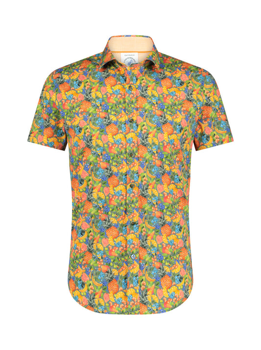 A Fish Named Fred Fruit SS Shirt Multi