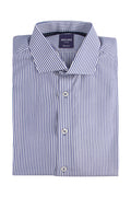 Abelard Sharpness Strp LS Shirt Navy