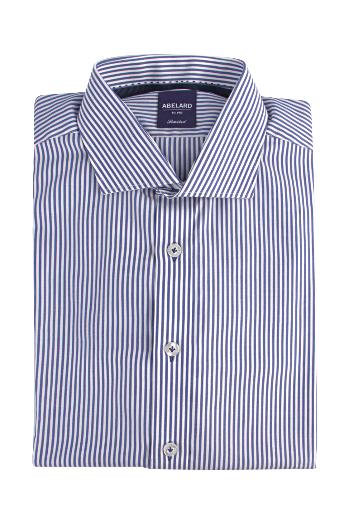 Abelard Sharpness Strp LS Shirt Navy