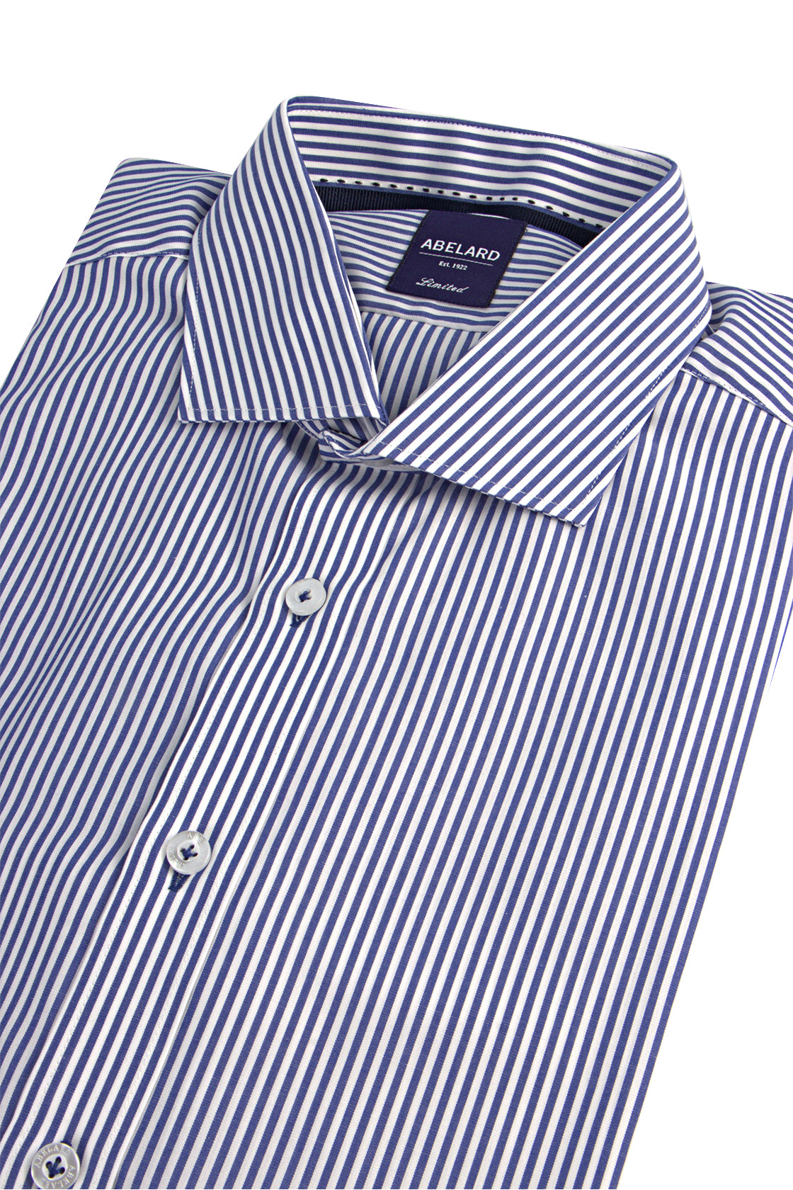 Abelard Sharpness Strp LS Shirt Navy