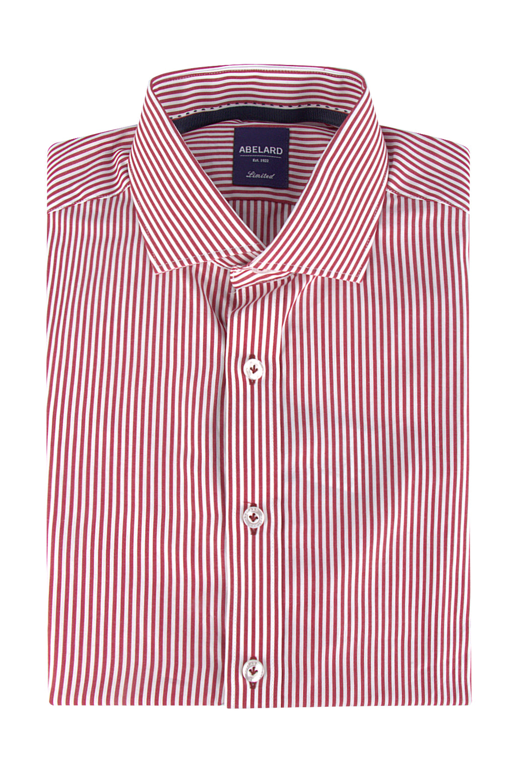 Abelard Sharpness Stripe LS Shirt Red