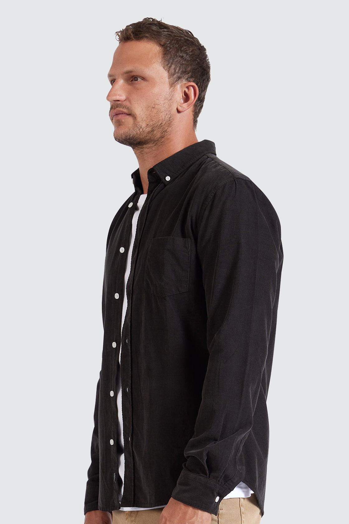 Academy Brand Jack Cord Shirt Black