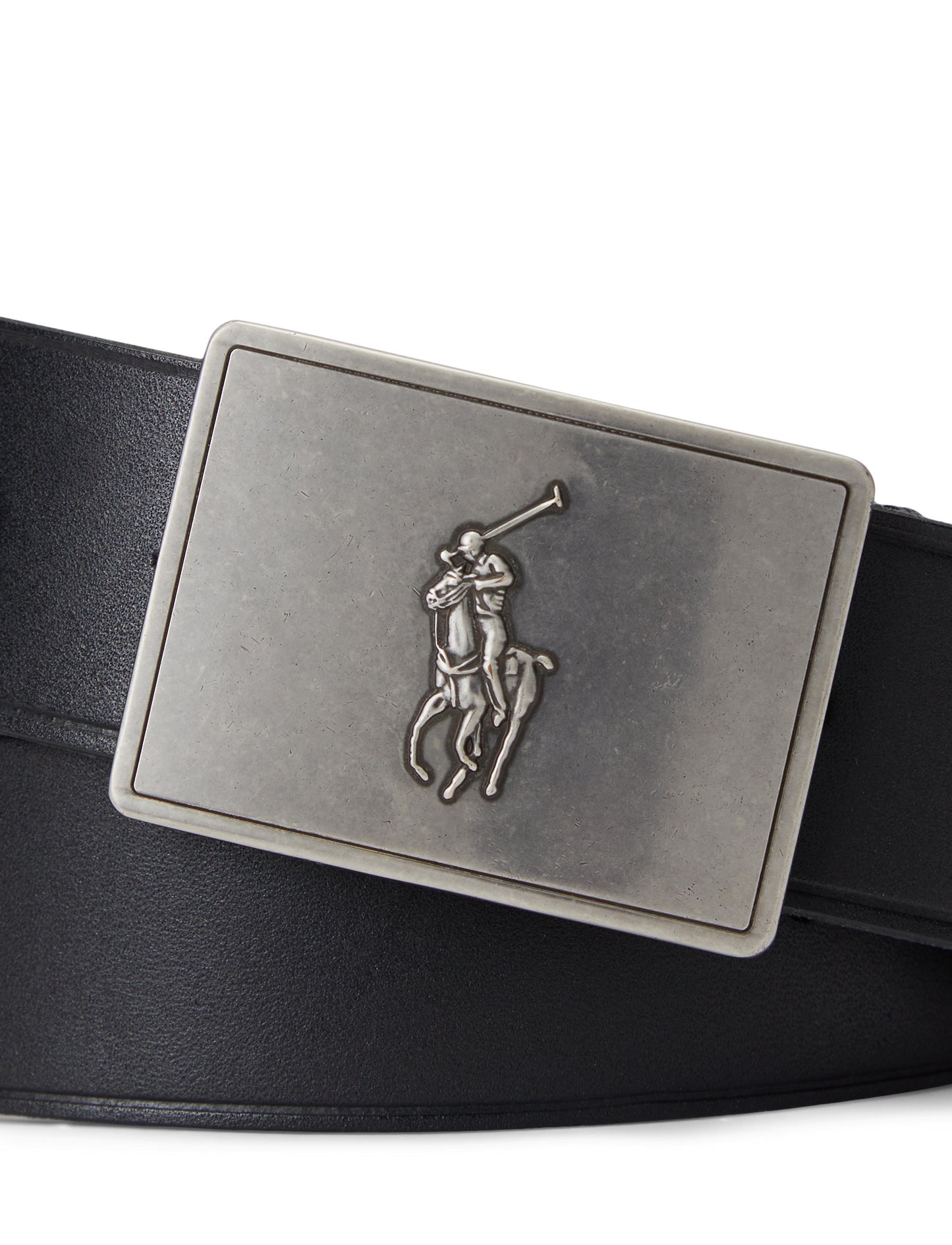 Polo Ralph Lauren Cas. Vachetta Belt Black