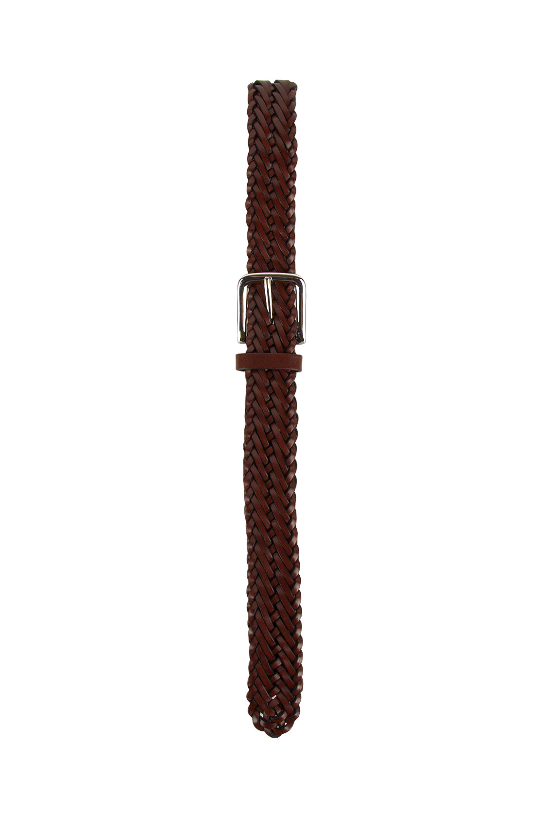 Anderson s Leather Woven Belt Black routleys