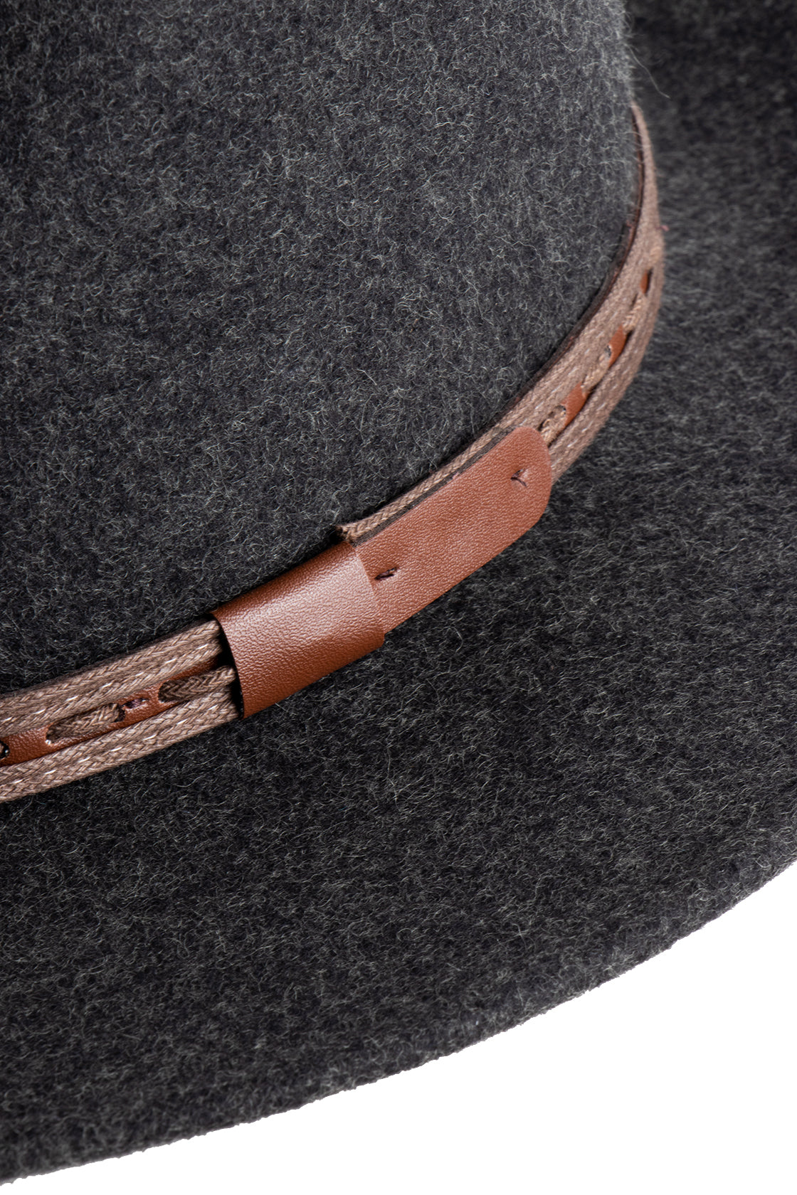 Avenel Wool Felt Safari Hat Charcoal