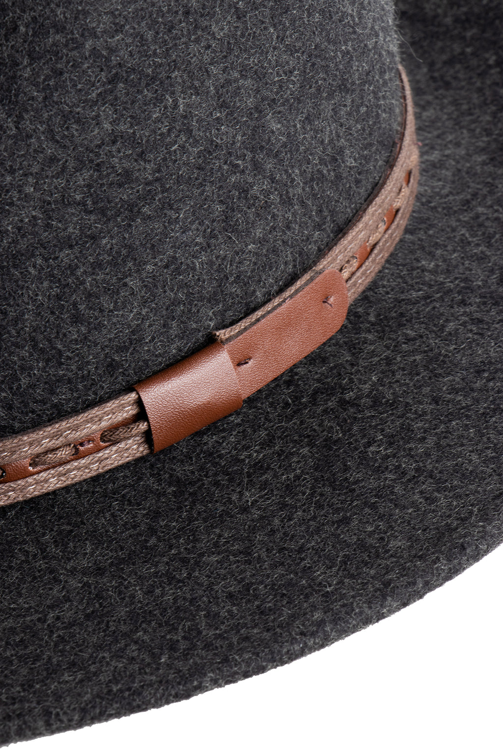 Avenel Wool Felt Safari Hat Charcoal