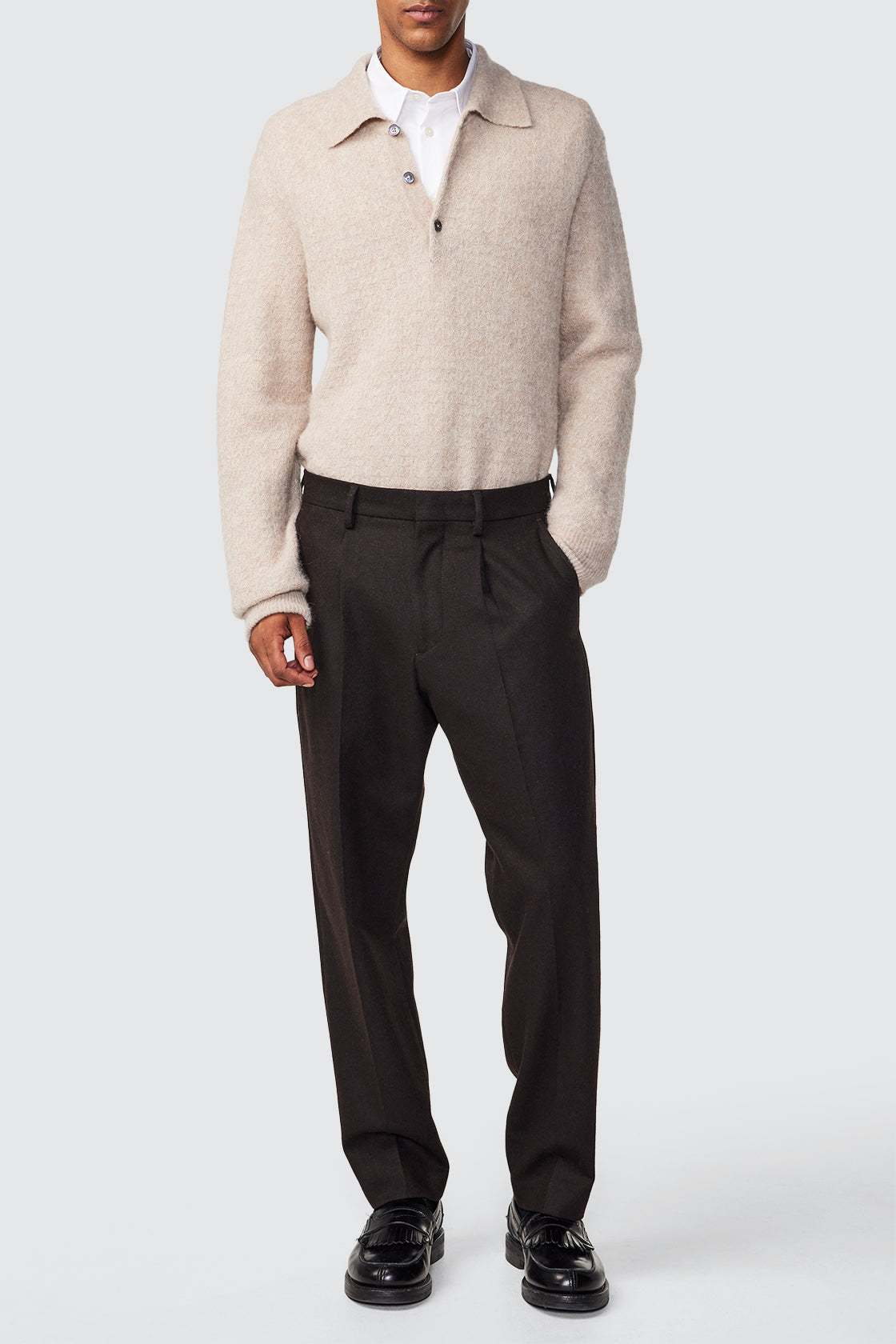 NN.07 Bill 1630 Trousers 34L Brown