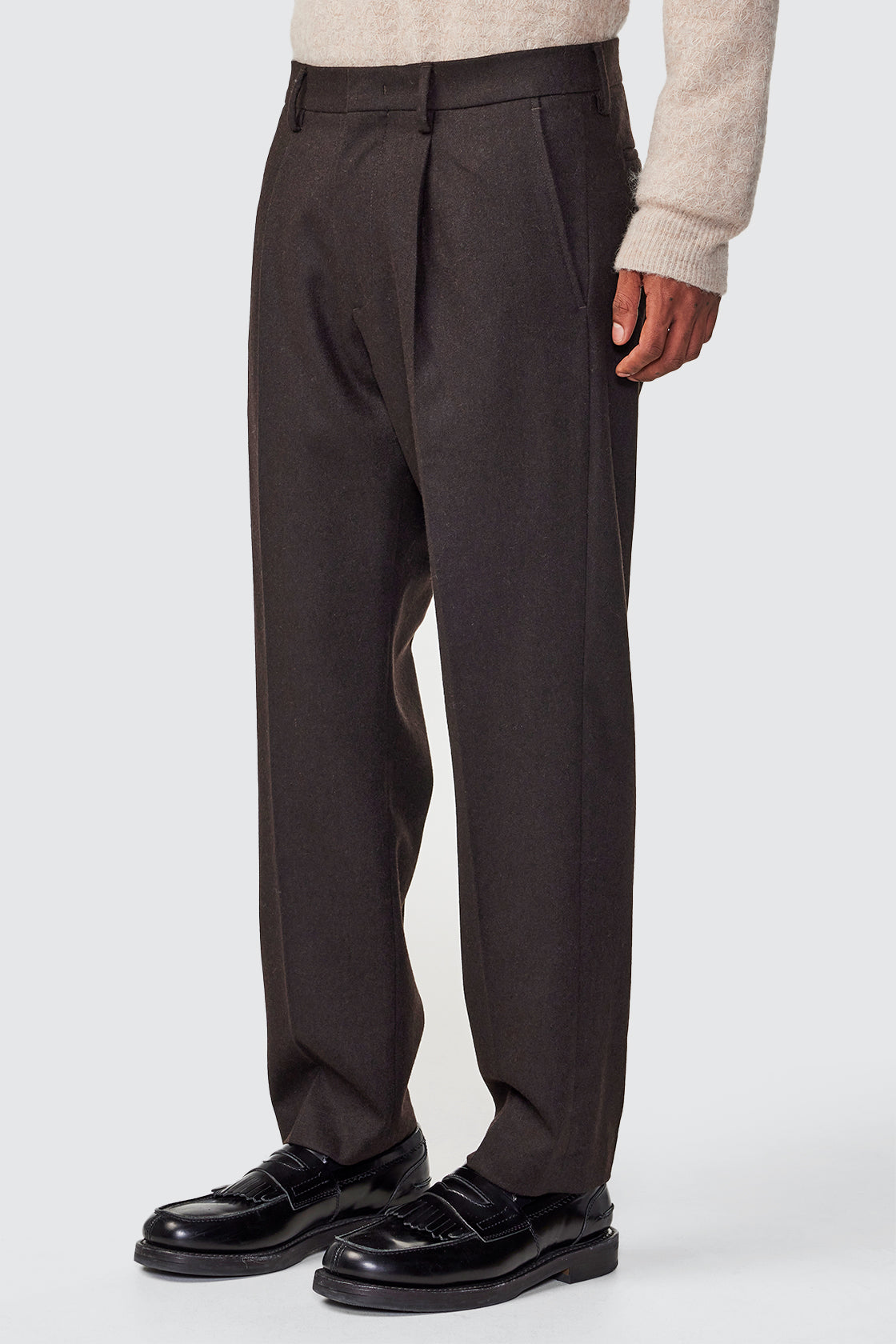 NN.07 Bill 1630 Trousers 34L Brown