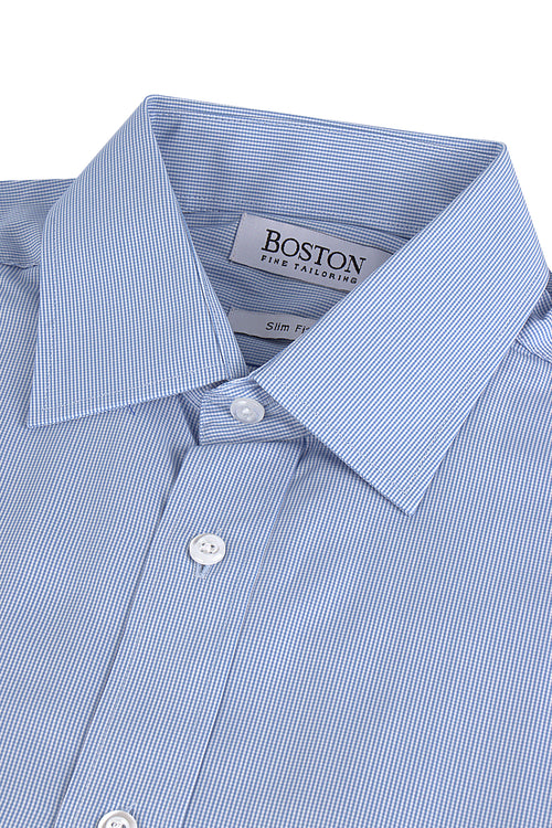 Boston Liberty Business Shirt Blue