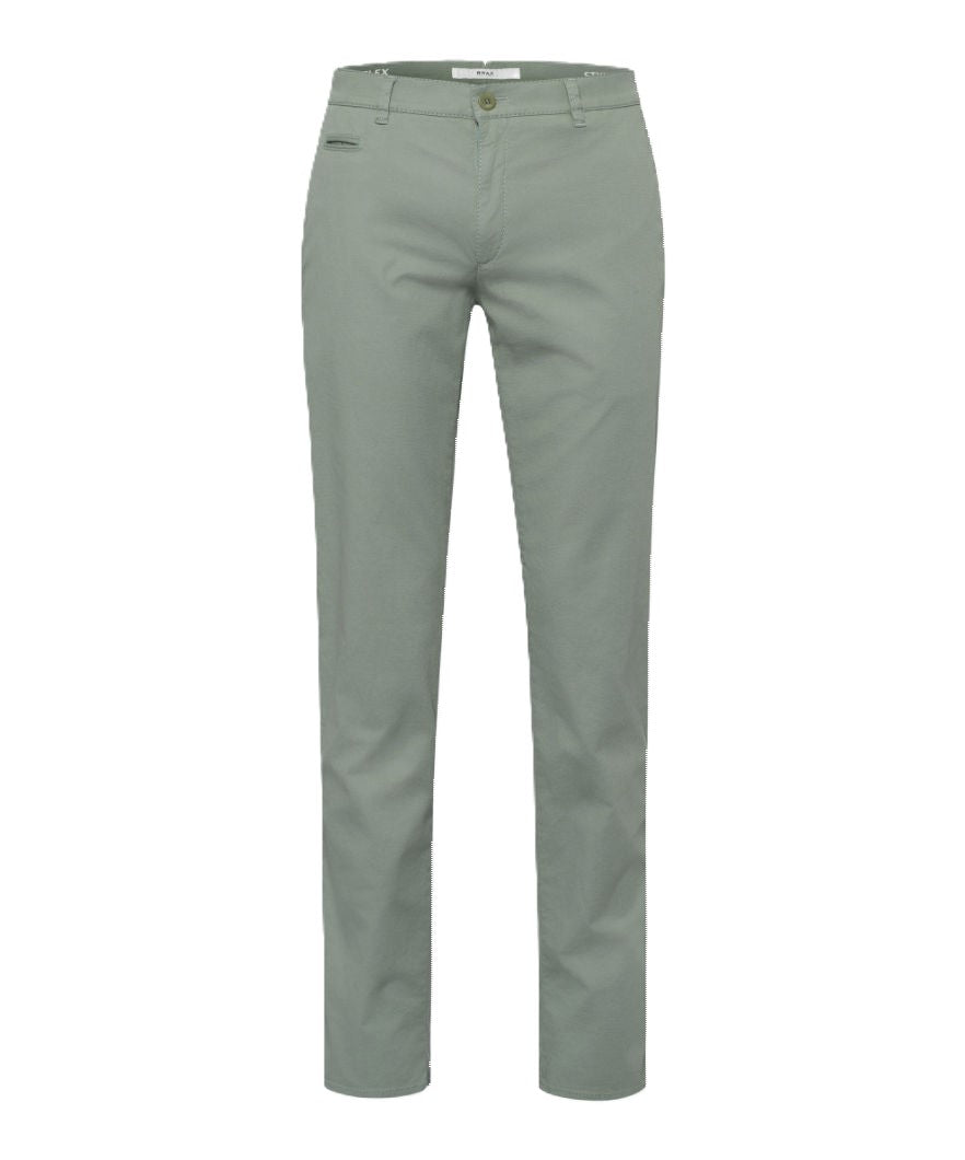 Brax Fabio Cotton Trouser 32L  Avocado