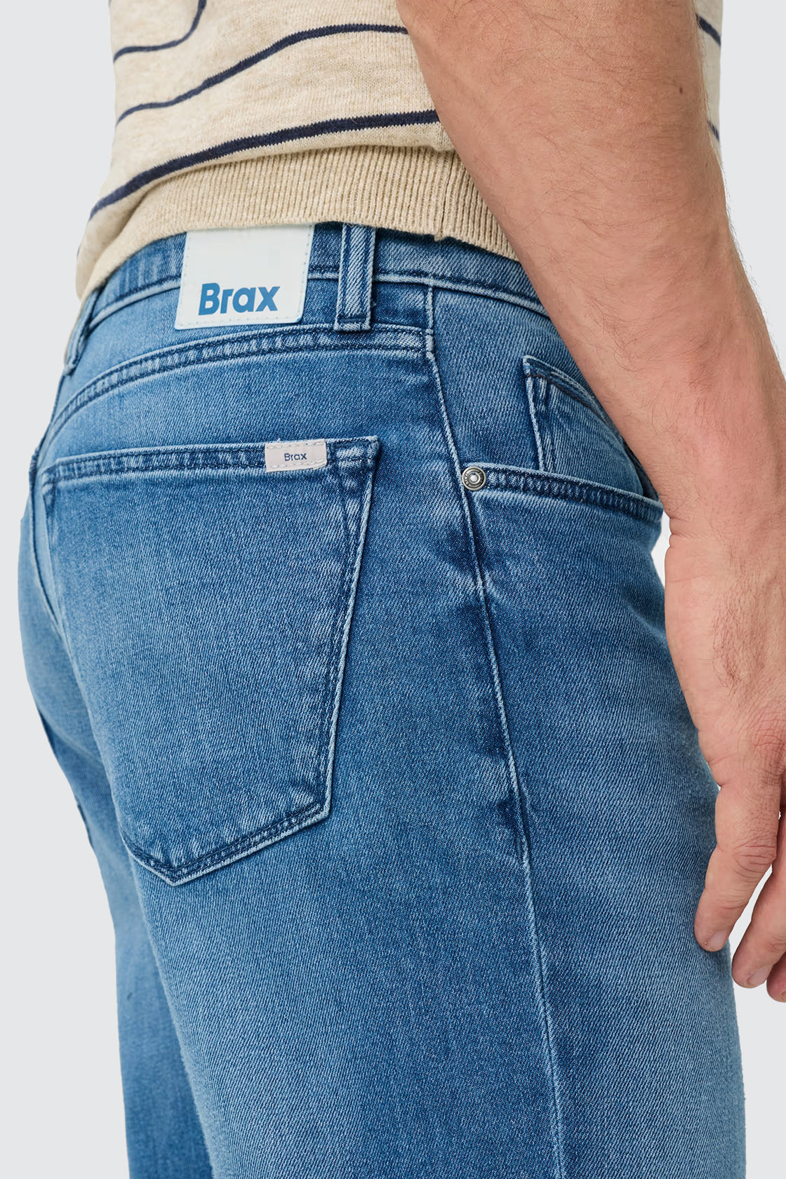Brax Clint Jeans 32L Worn Vintage Used