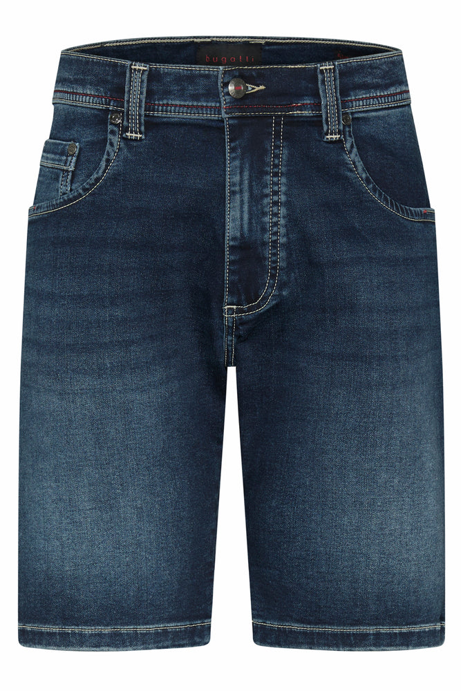 Bugatti 3138D Denim Shorts Dark Denim